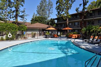 Heated swimming pool